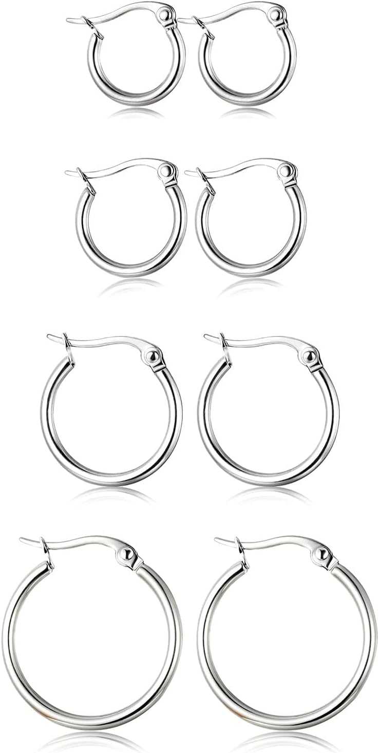 Amazon Essentials Hoop Earrings