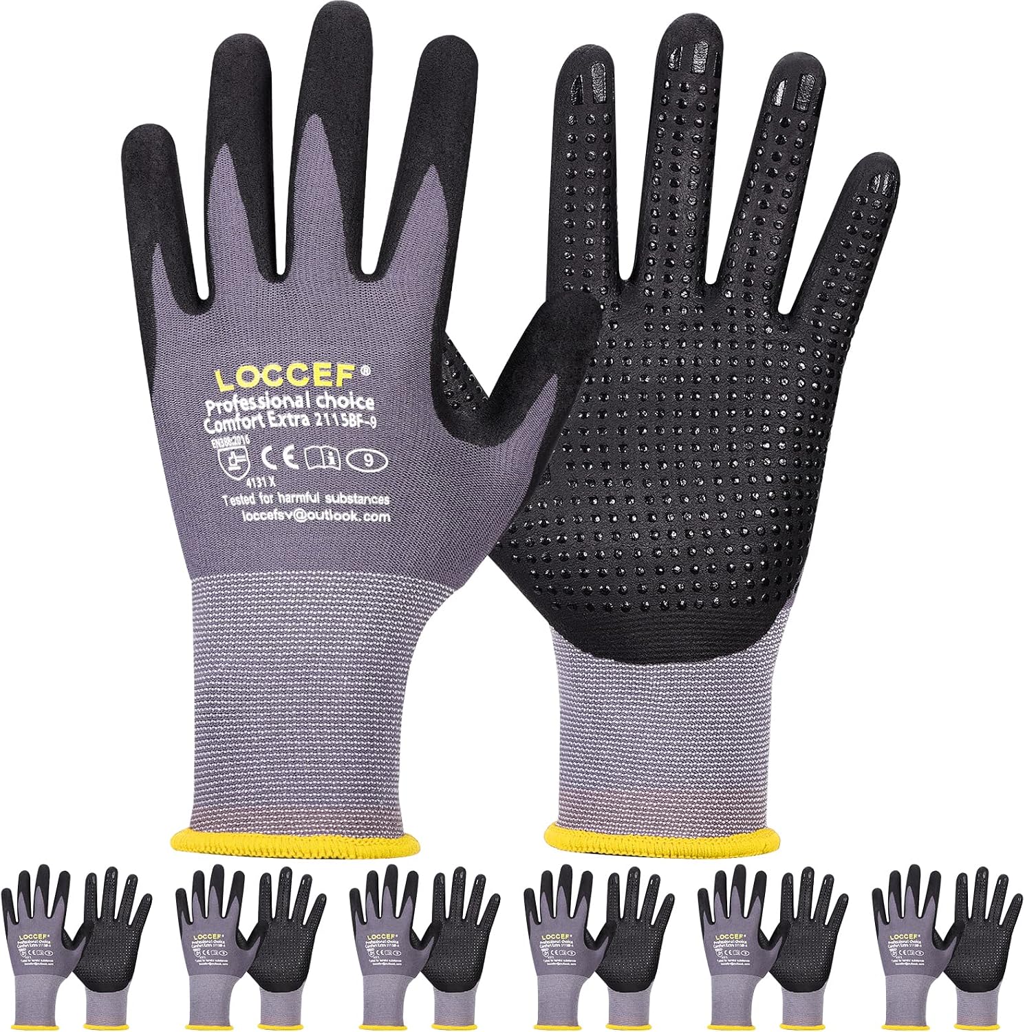 Amazon Basics Work Gloves