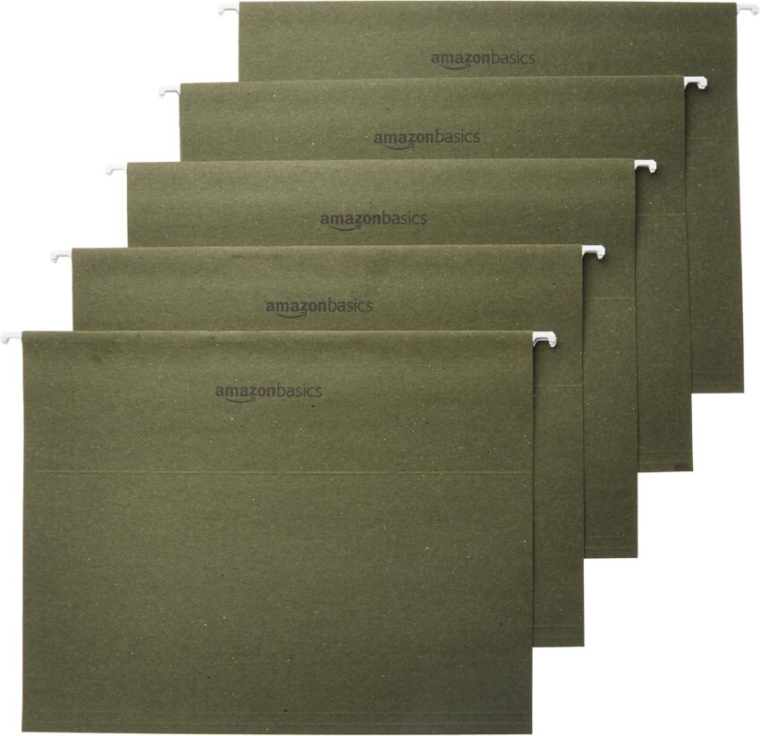 Amazon Basics Hanging File Folders