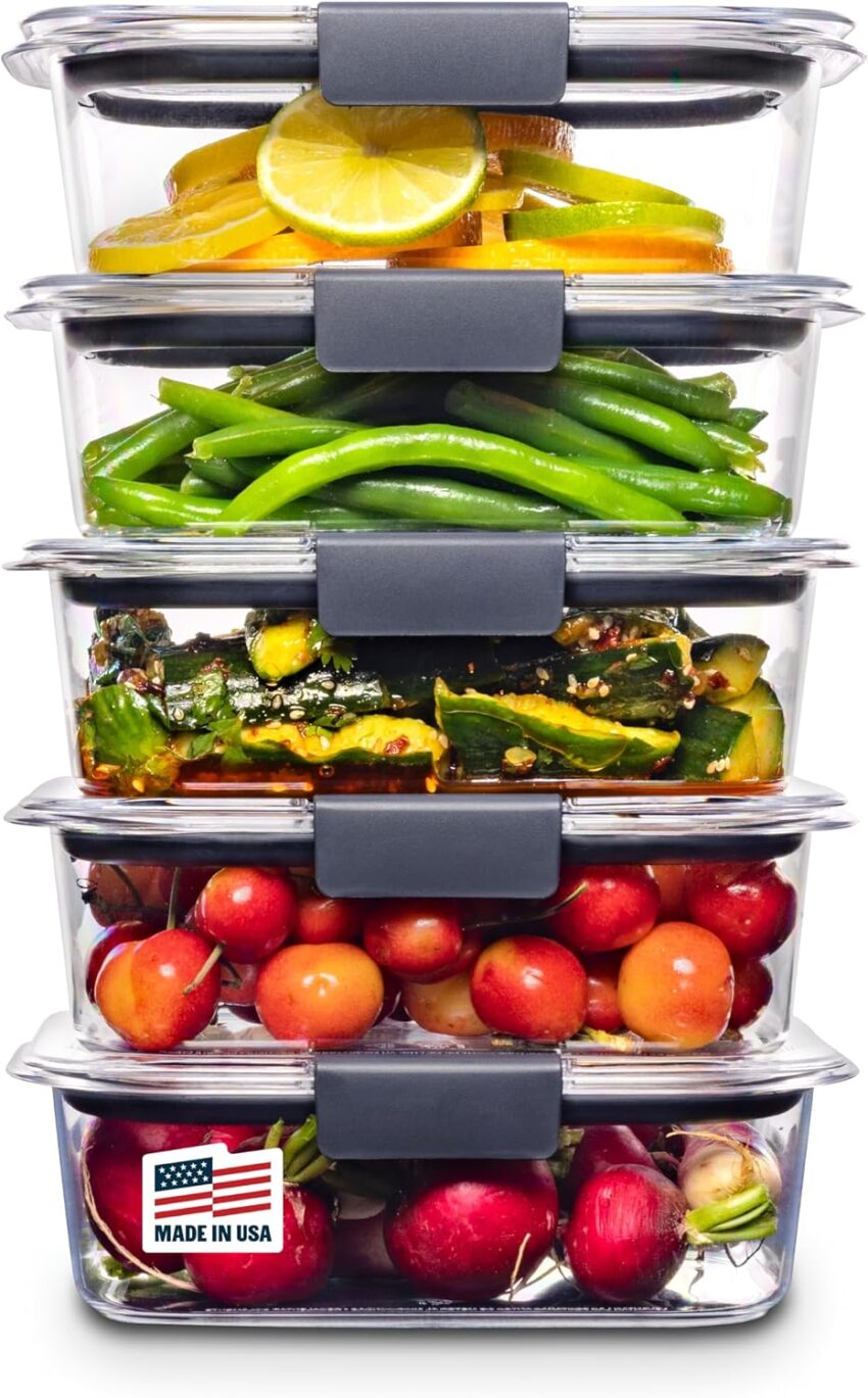 Amazon Basics Food Storage Containers