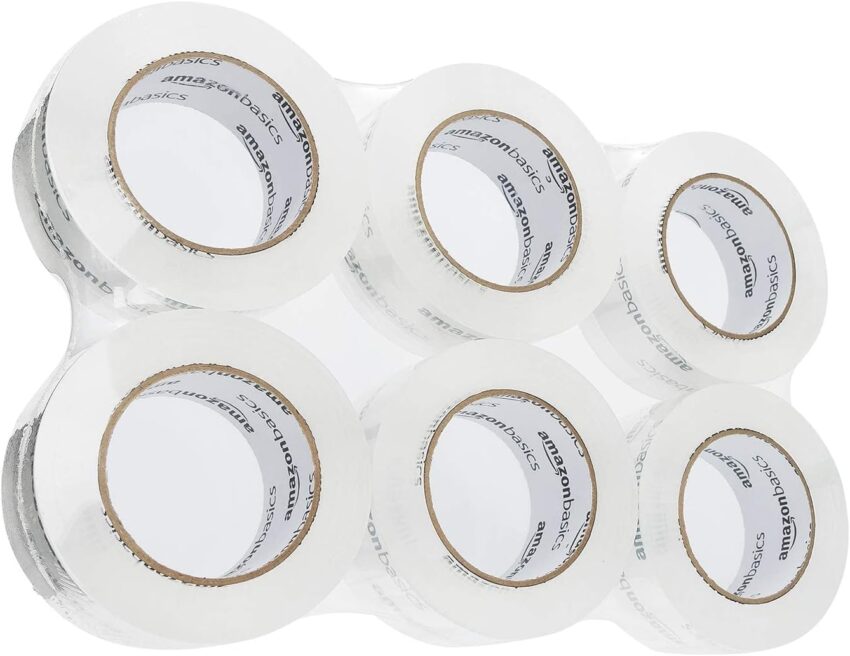 Amazon Basics Clear Packing Tape