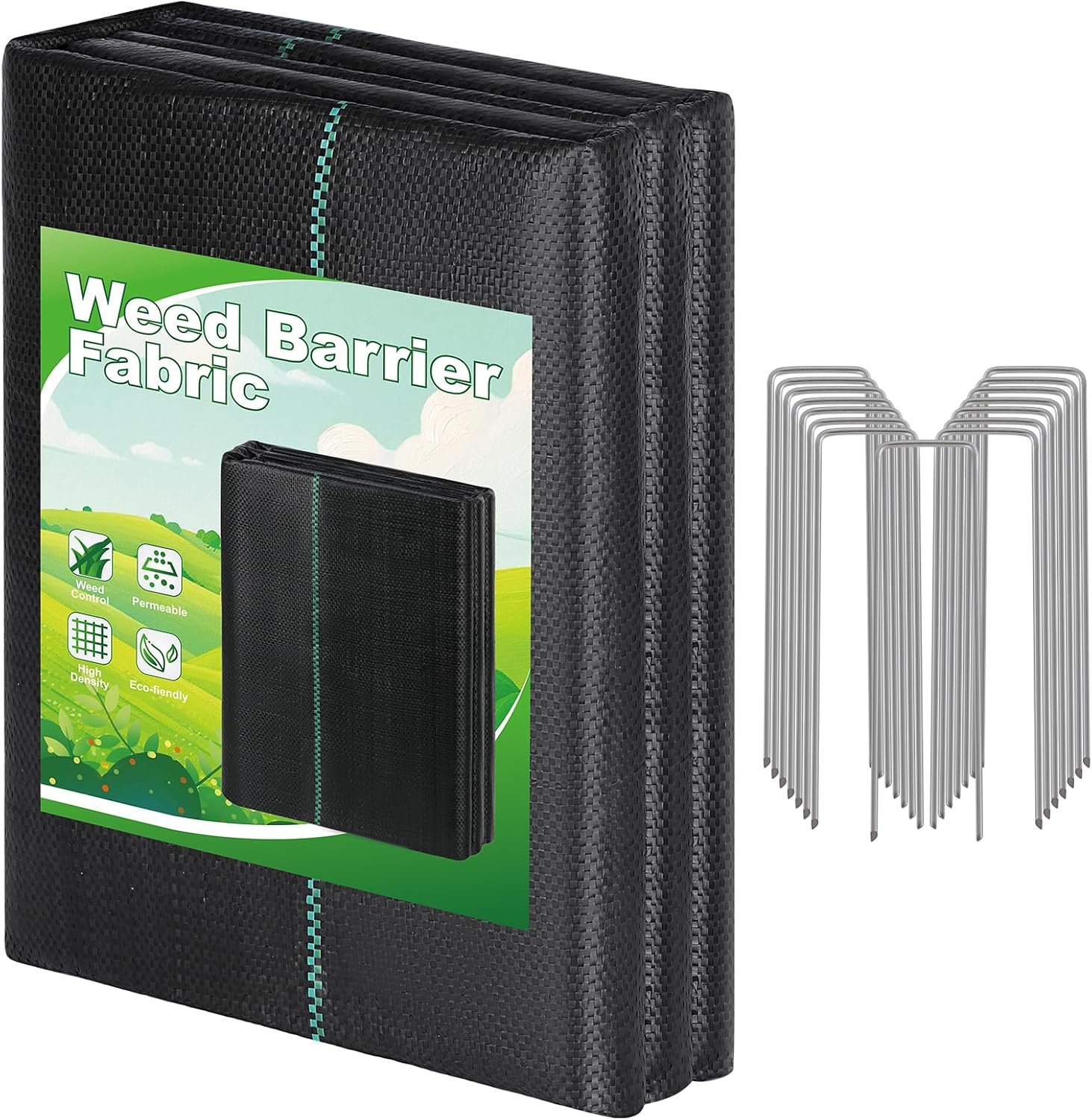 Amazon Basics Fabric Weed Barriers