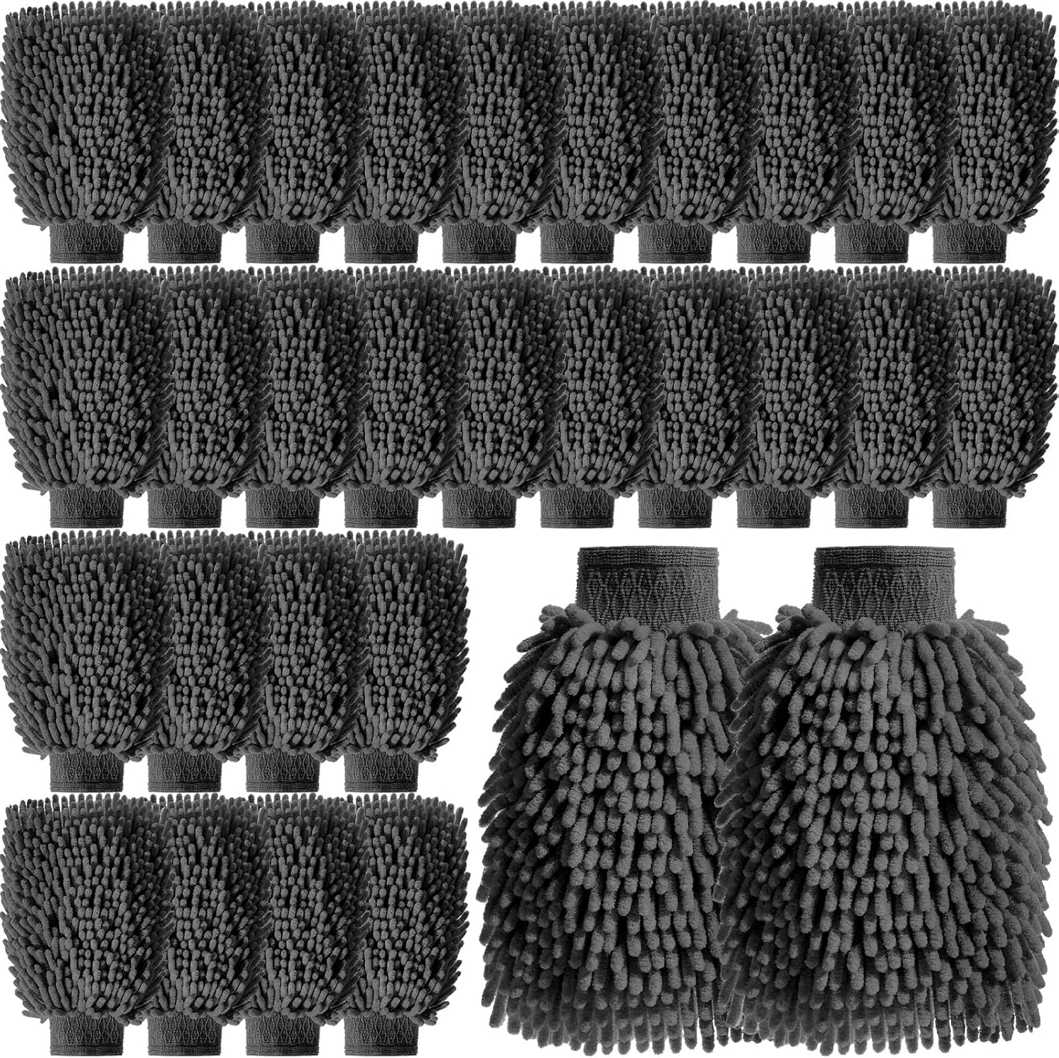 Amazon Basics Microfiber Wash Mitts