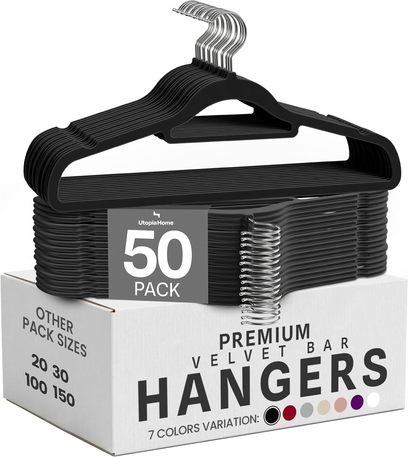 Amazon Basics Velvet Clothes Hangers