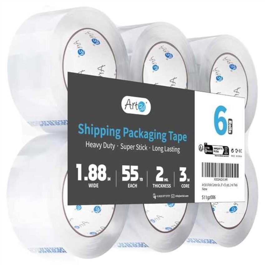 Amazon Basics Clear Packing Tape