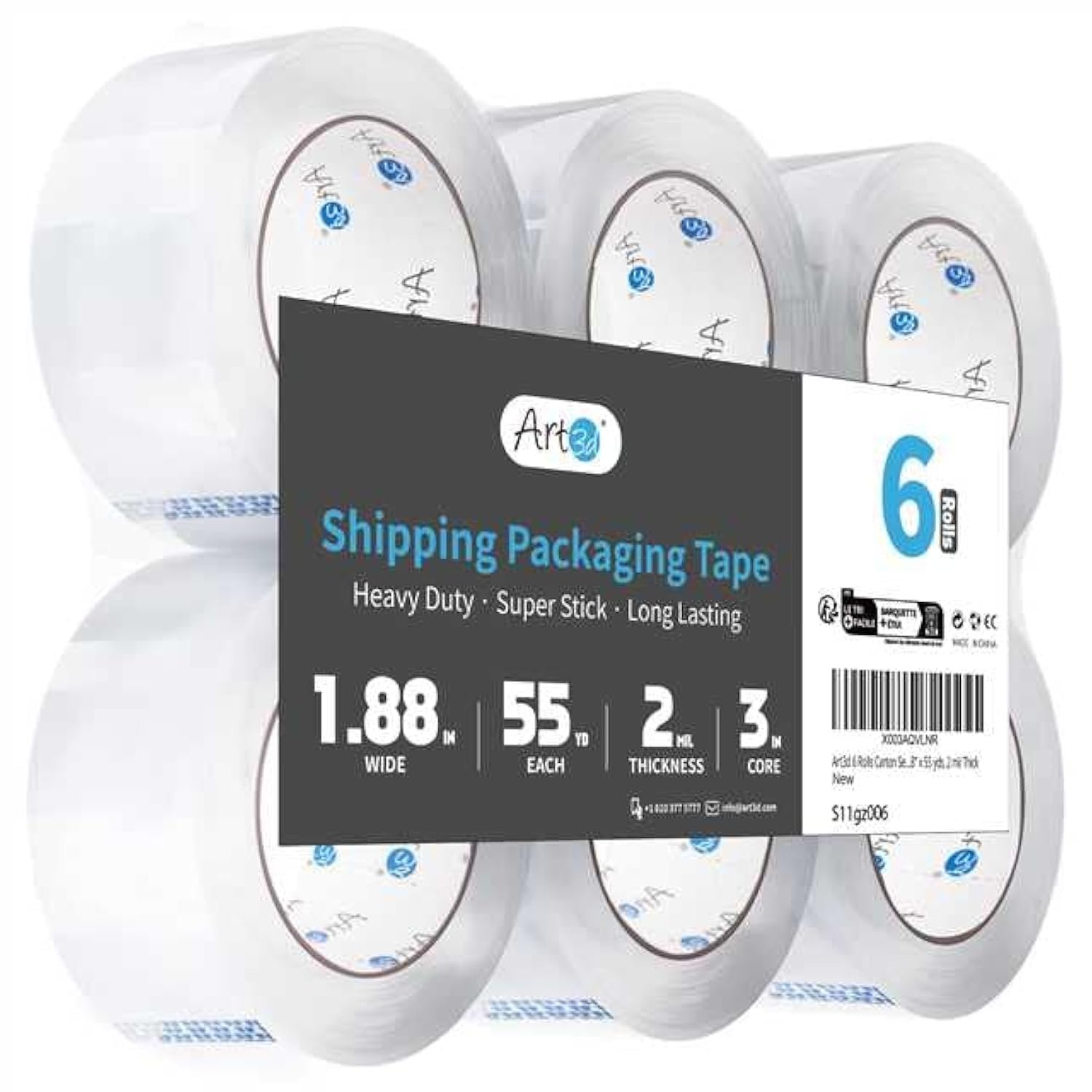 Amazon Basics Clear Packing Tape