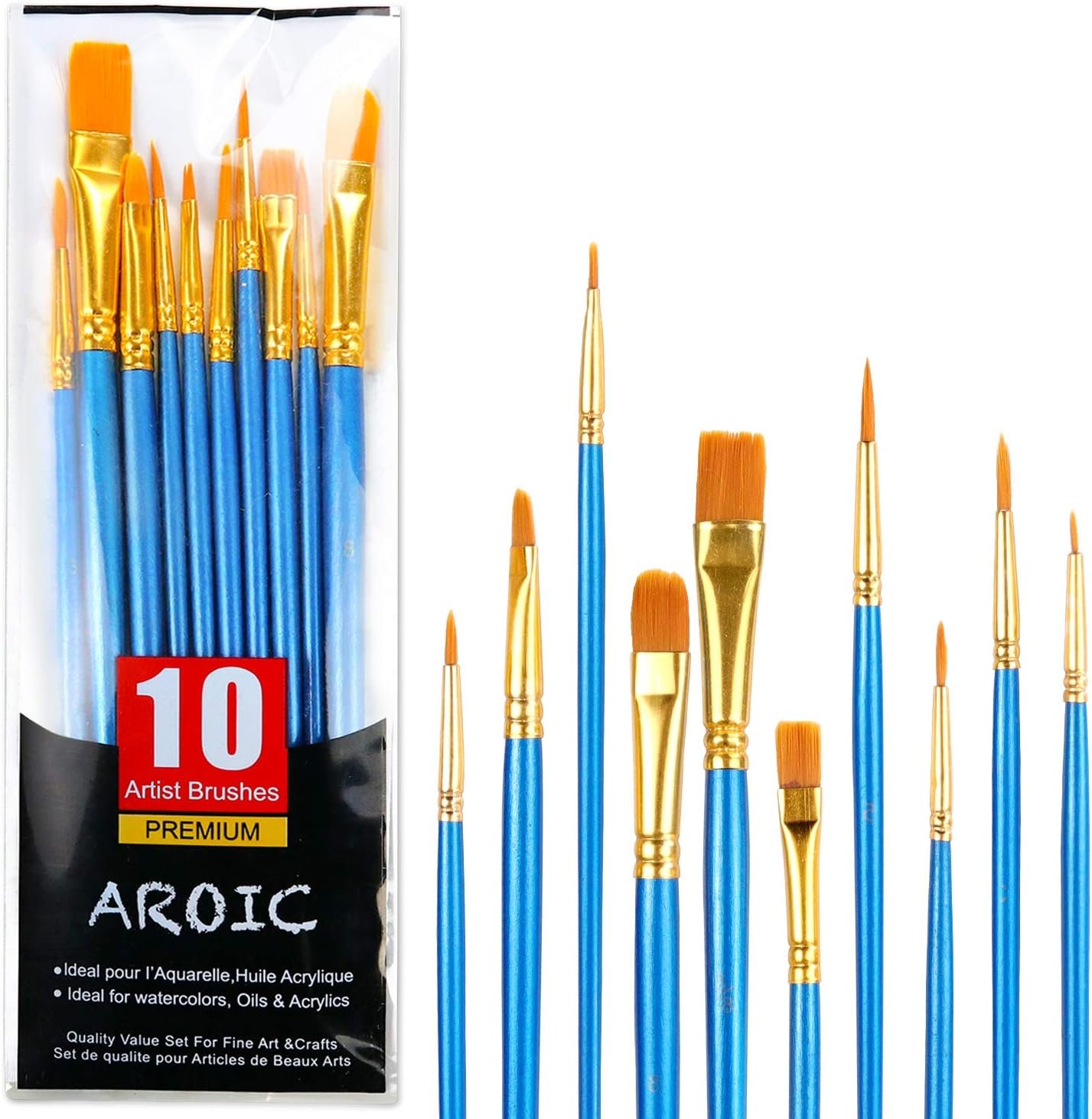 Amazon Basics Paint Brush Sets