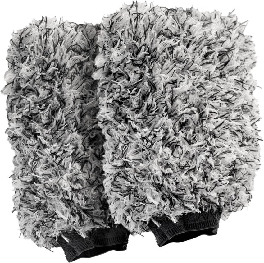 Amazon Basics Microfiber Wash Mitts