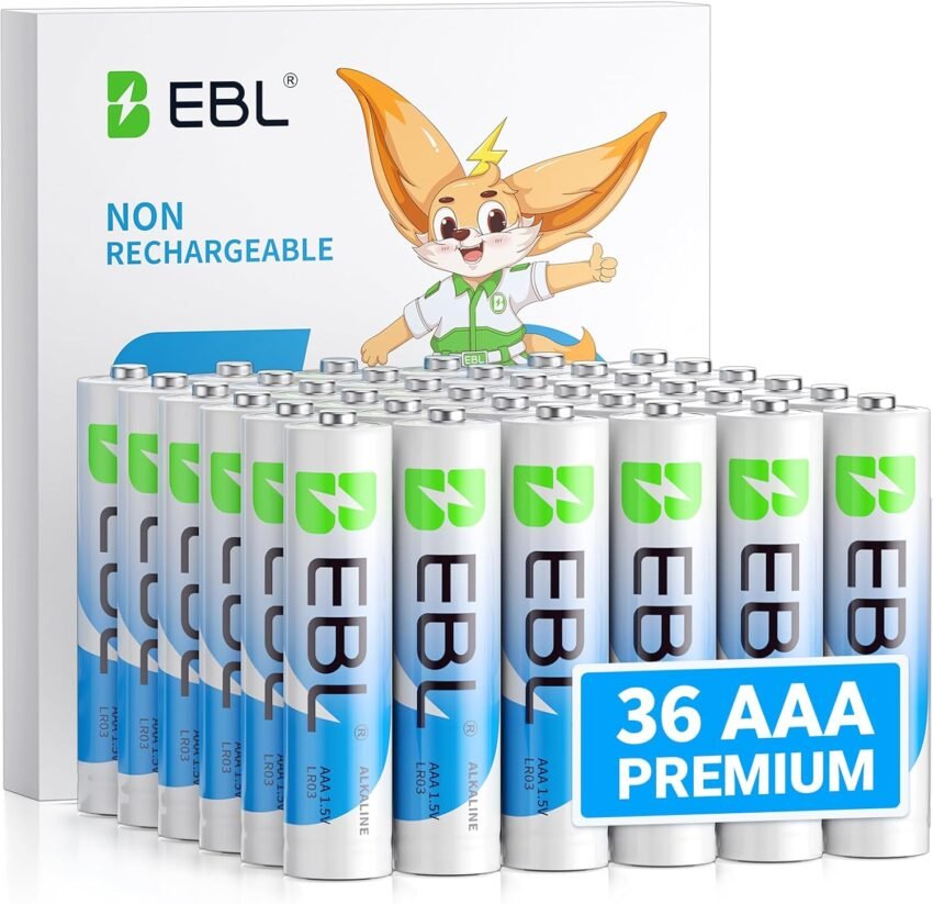 Amazon Basics AA/AAA Alkaline Batteries