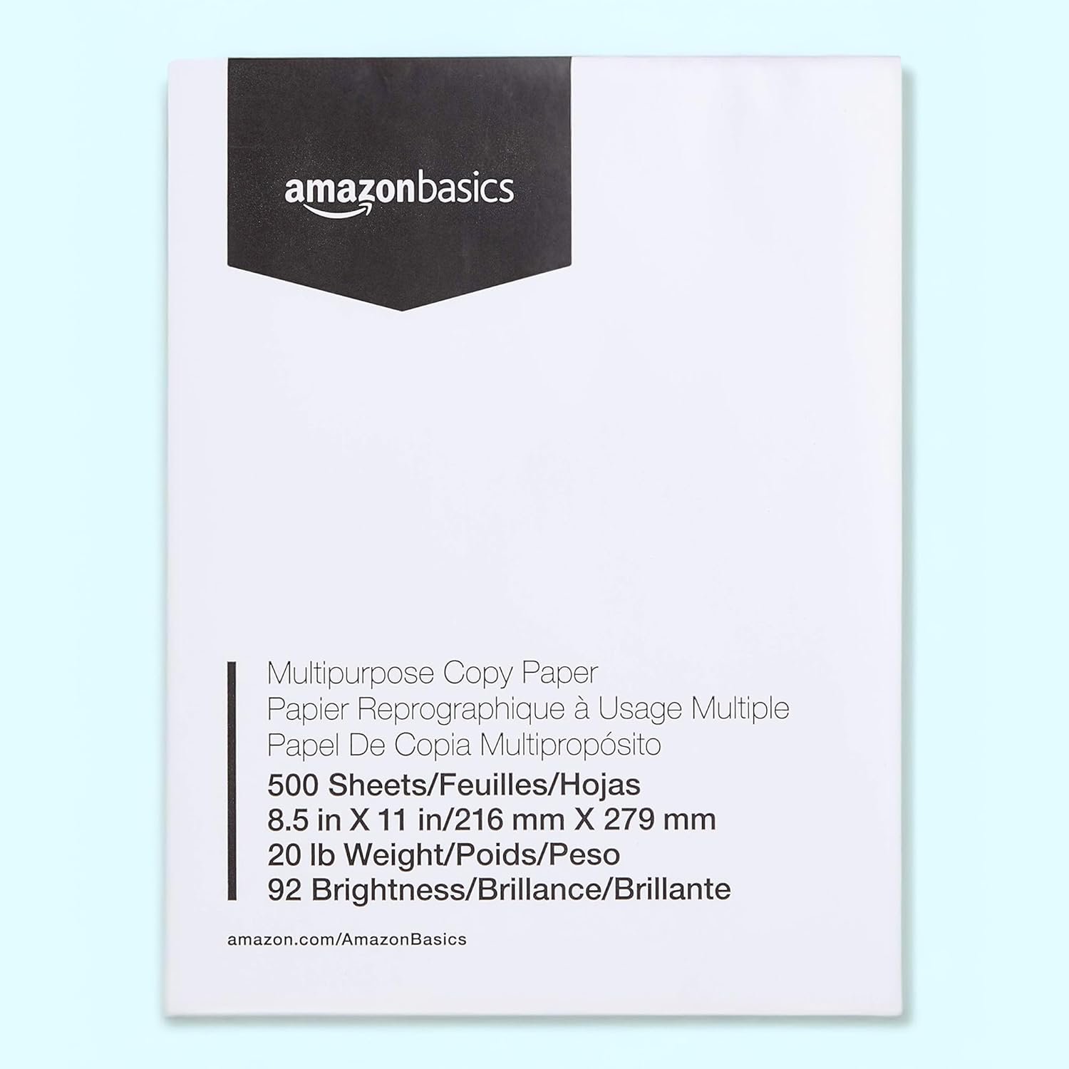 Amazon Basics 20lb Copy Printer Paper