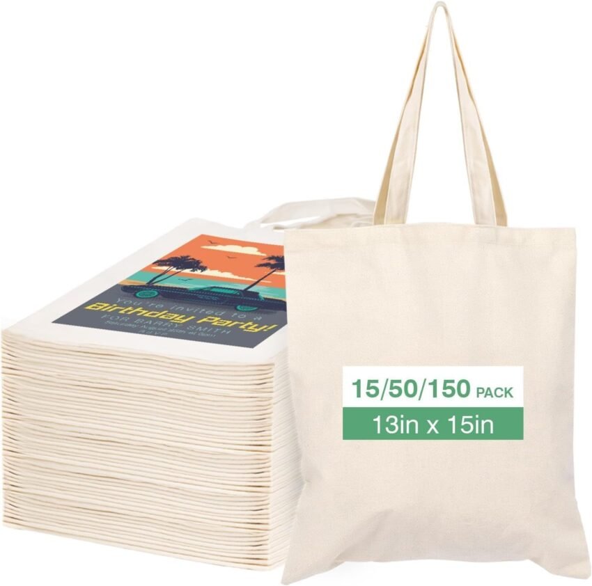 Amazon Essentials Canvas Totes