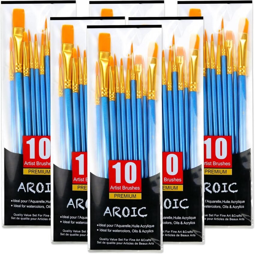 Amazon Basics Paint Brush Sets