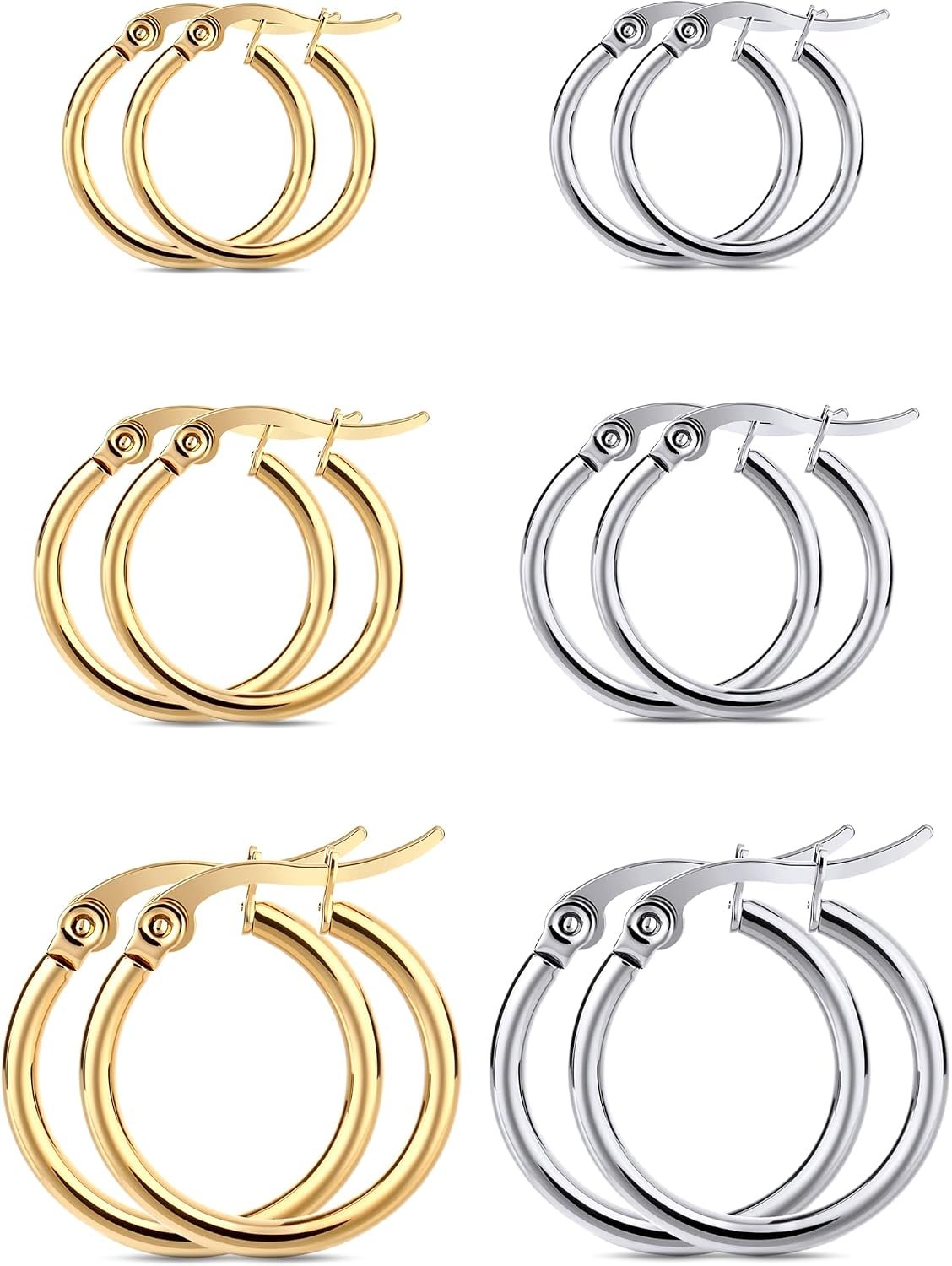 Amazon Essentials Hoop Earrings