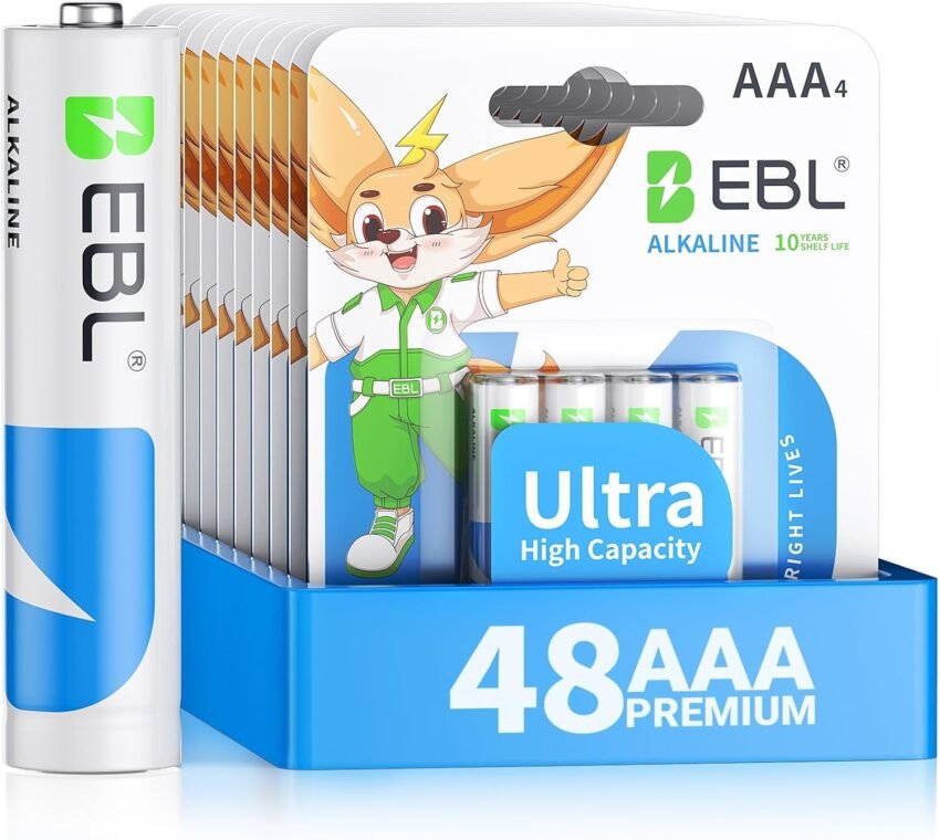 Amazon Basics AA/AAA Alkaline Batteries