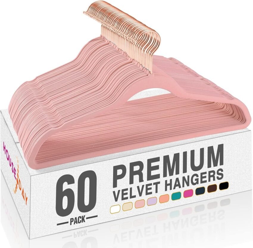 Amazon Basics Velvet Clothes Hangers