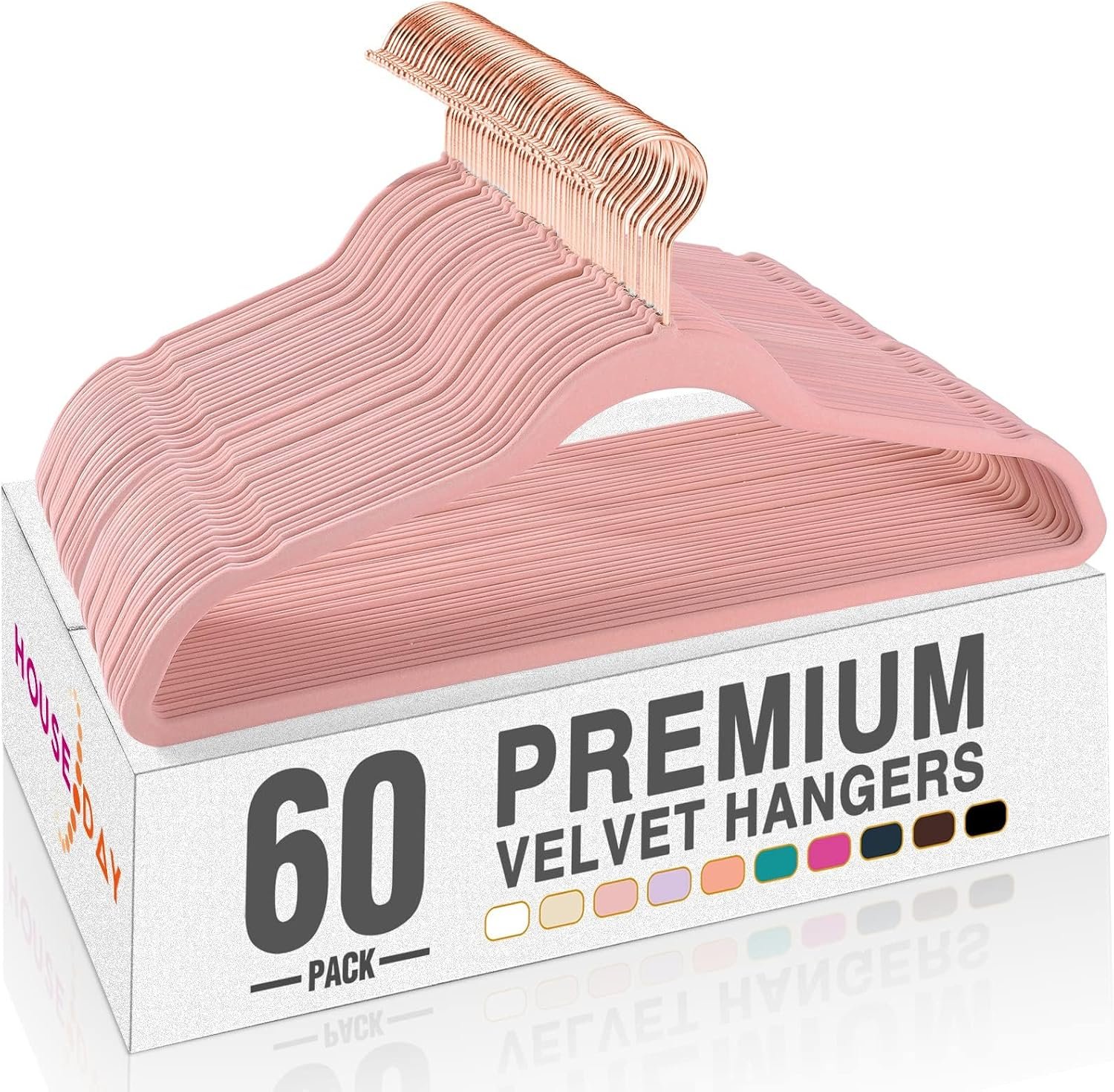 Amazon Basics Velvet Clothes Hangers