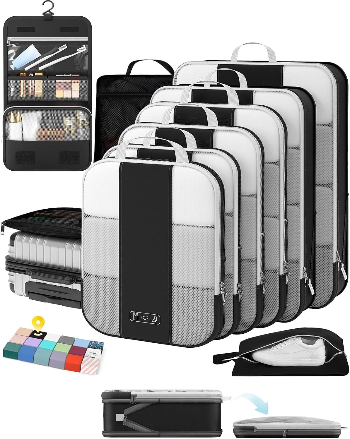Amazon Basics Compression Packing Cubes