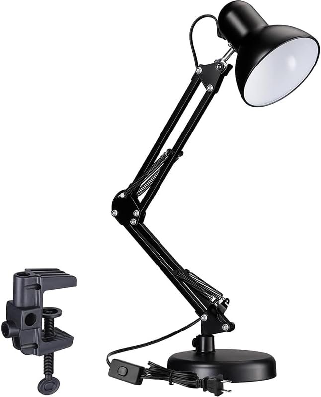 Amazon Basics Clip-On Desk Lamps