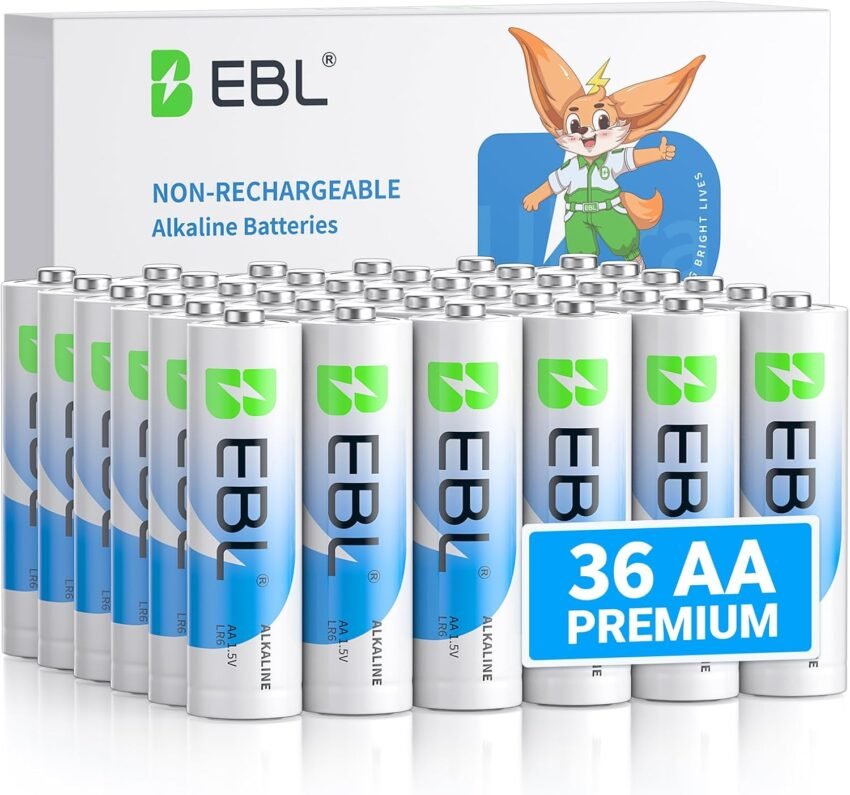 Amazon Basics AA/AAA Alkaline Batteries