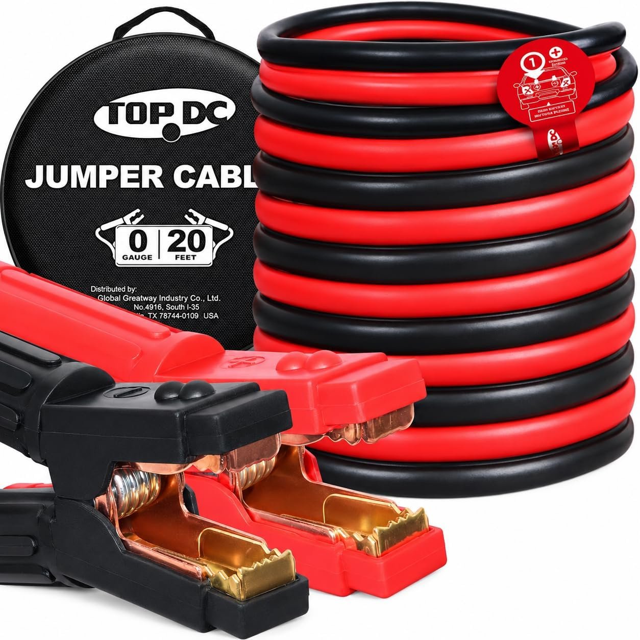 Amazon Basics Jumper Cables