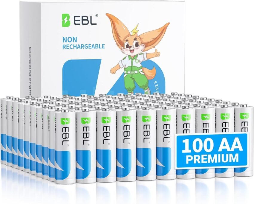 Amazon Basics AA/AAA Alkaline Batteries