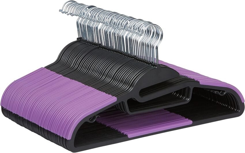 Amazon Basics Velvet Clothes Hangers