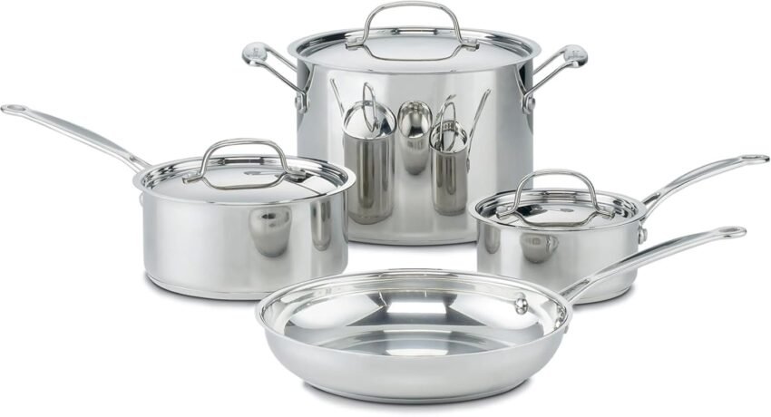 Amazon Basics Stainless Steel Cookware