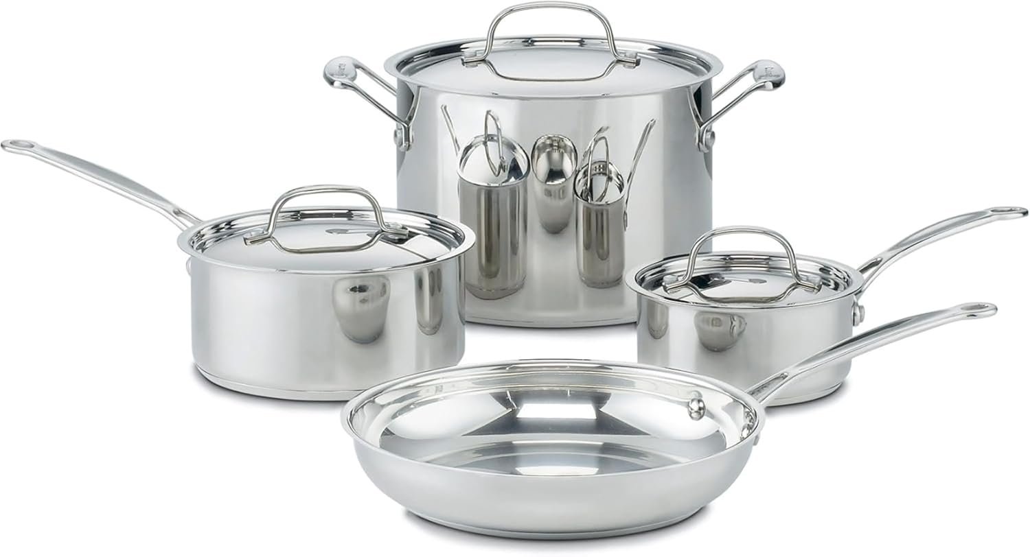 Amazon Basics Stainless Steel Cookware