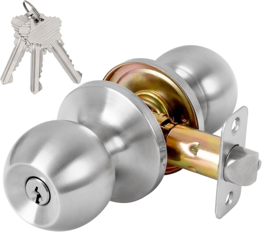 Amazon Basics Door Lock Knobs